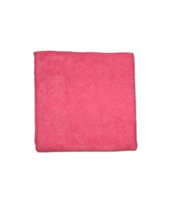 Rauður microfiber klútur