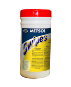 SWIPES METSOL Degrease and clean all met