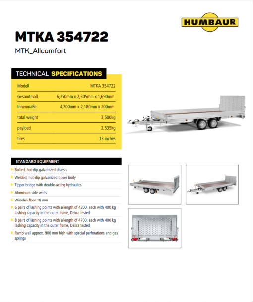 Kerra MTKA354722 3,5t 4.7x2.18x20cm - Image 3